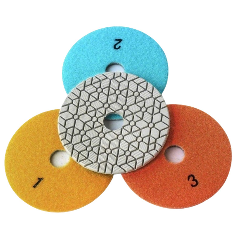 3 STEPS Diamond Flexible Resin Abrasive Polishing Pads