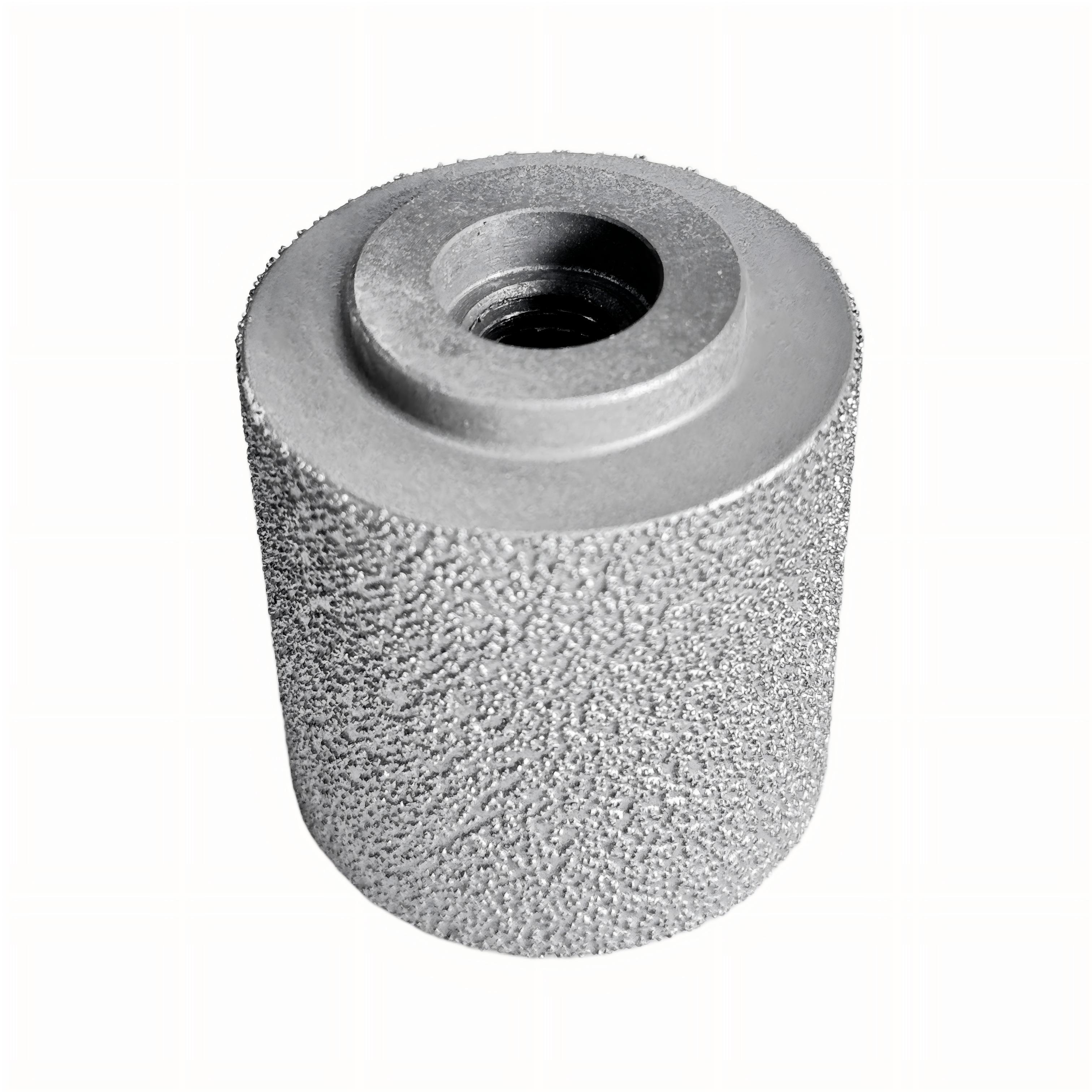 Brazed diamond cylindrical grinding wheels